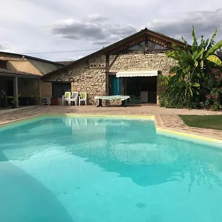 De Charme En Pierres Apparentes : Les Granges بيت للعطل Gardonne